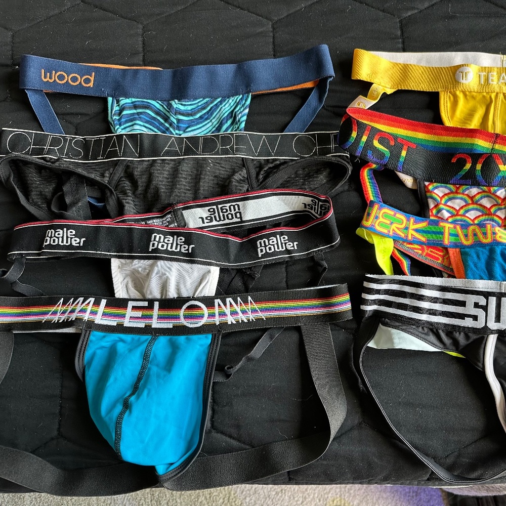 Designer Jockstraps Lot of 8!